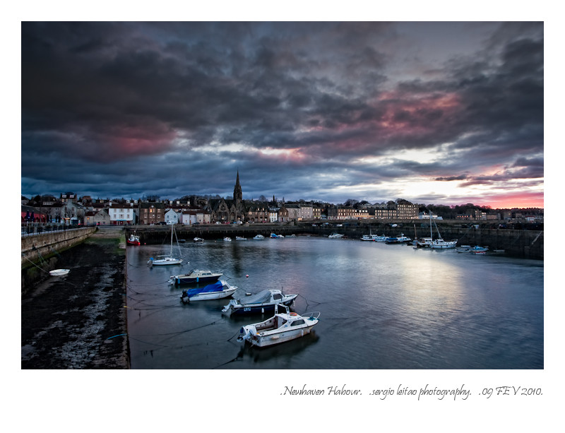 Newhaven Harbour,  Leith